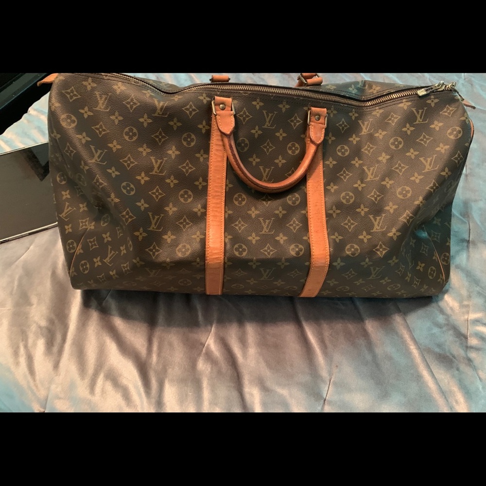 Louis Vuitton bag monogram keepall size 60